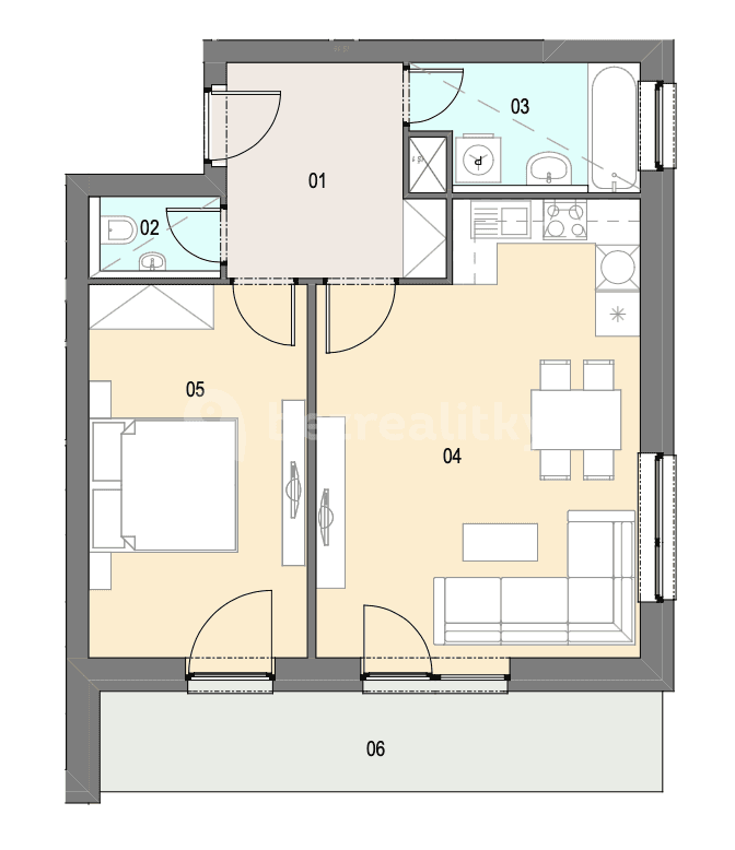 Prenájom bytu 2-izbový 65 m², Antonína Petrofa, Hradec Králové, Královéhradecký kraj Prenájom bytu 2-izbový 65 m², Antonína Petrofa, Hradec Králové, Královéhradecký kraj