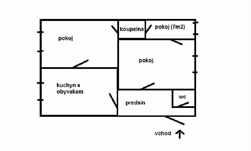Prenájom bytu 3-izbový 88 m², Ostromečská, Praha, Praha Prenájom bytu 3-izbový 88 m², Ostromečská, Praha, Praha