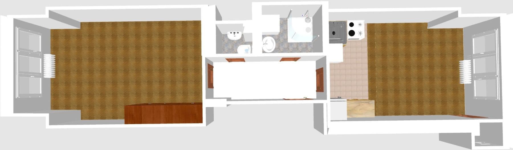 Predaj bytu 1-izbový 46 m², Křižíkova, Praha, Praha Predaj bytu 1-izbový 46 m², Křižíkova, Praha, Praha