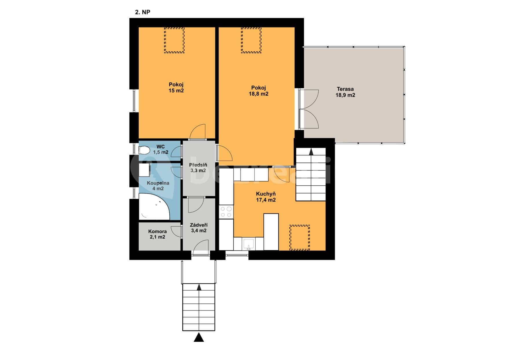 Prenájom domu 90 m², pozemok 300 m², Náves, Úholičky, Středočeský kraj Prenájom domu 90 m², pozemok 300 m², Náves, Úholičky, Středočeský kraj