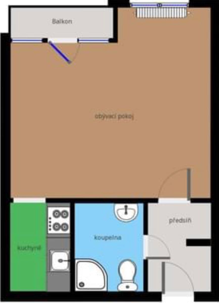 Prenájom bytu 1-izbový 35 m², Třída Míru, Beroun, Středočeský kraj Prenájom bytu 1-izbový 35 m², Třída Míru, Beroun, Středočeský kraj