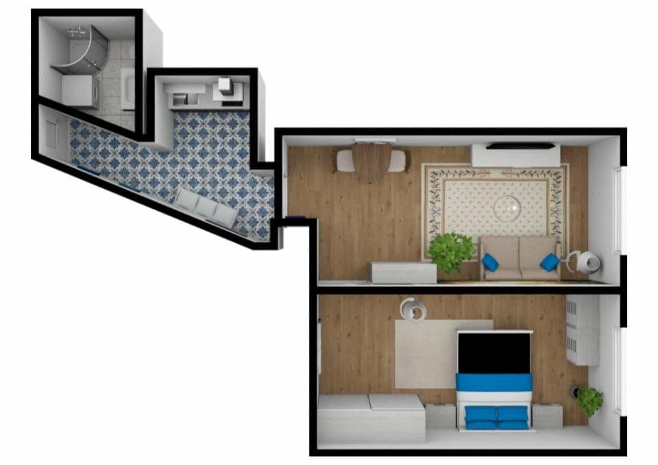Prenájom bytu 2-izbový 44 m², Ruská, Praha, Praha Prenájom bytu 2-izbový 44 m², Ruská, Praha, Praha