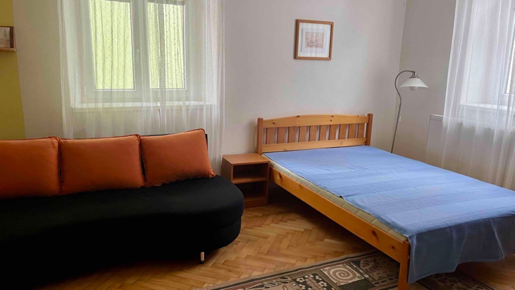 Prenájom bytu 1-izbový 46 m², Cetyňská, Praha, Praha Prenájom bytu 1-izbový 46 m², Cetyňská, Praha, Praha