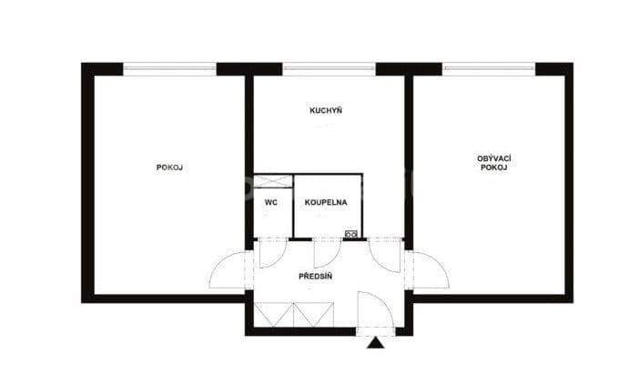 Prenájom bytu 2-izbový 54 m², Konžská, Praha, Praha Prenájom bytu 2-izbový 54 m², Konžská, Praha, Praha