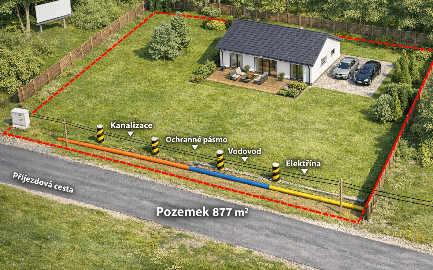 Predaj pozemku 877 m², Libouchec, Ústecký kraj Predaj pozemku 877 m², Libouchec, Ústecký kraj