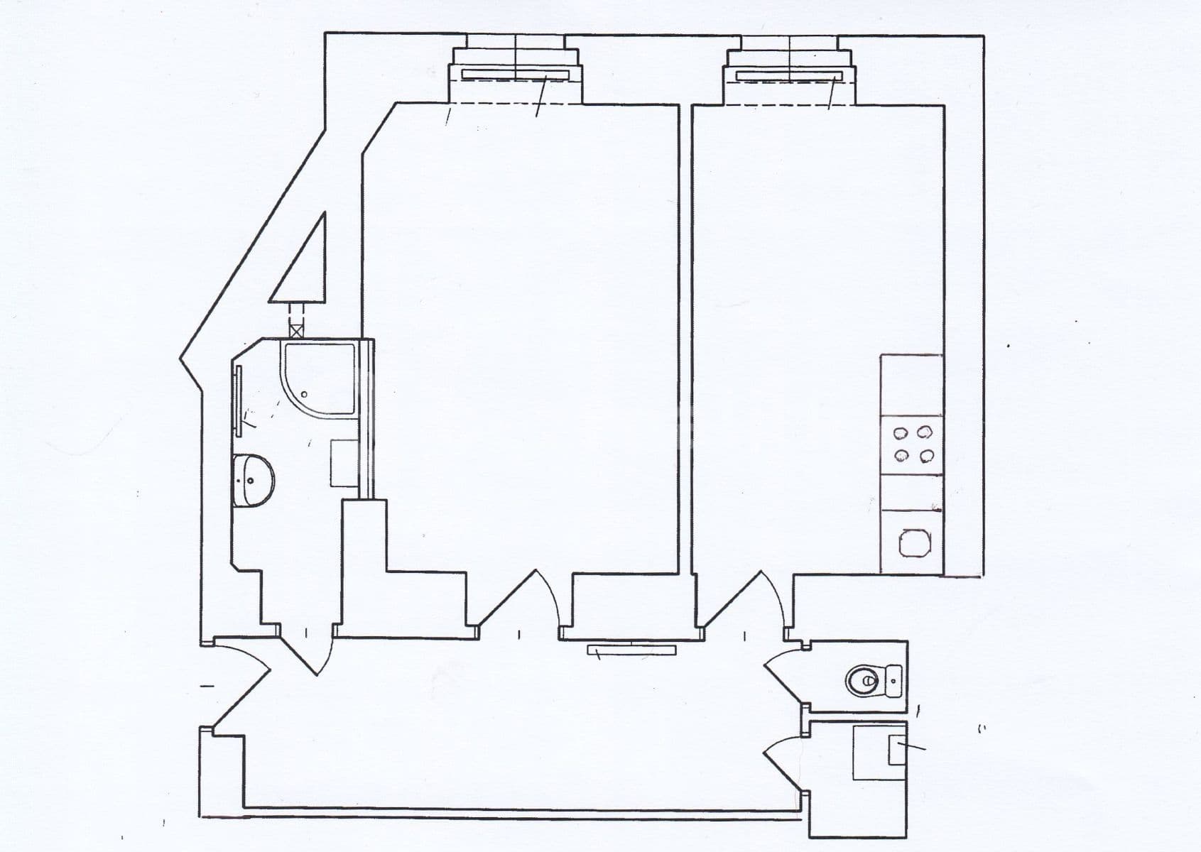 Prenájom bytu 1-izbový 51 m², Janovského, Praha, Praha Prenájom bytu 1-izbový 51 m², Janovského, Praha, Praha