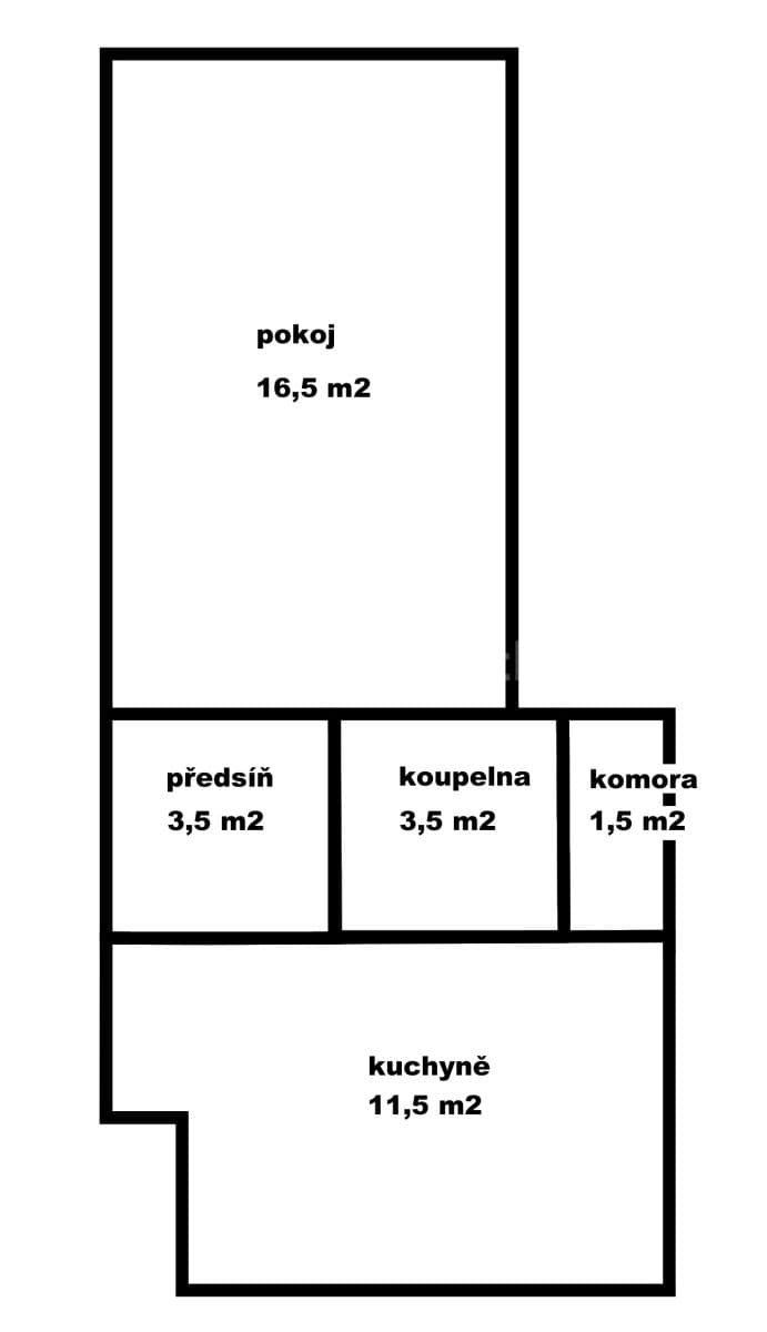 Prenájom bytu 1-izbový 37 m², Příční, Brno, Jihomoravský kraj Prenájom bytu 1-izbový 37 m², Příční, Brno, Jihomoravský kraj