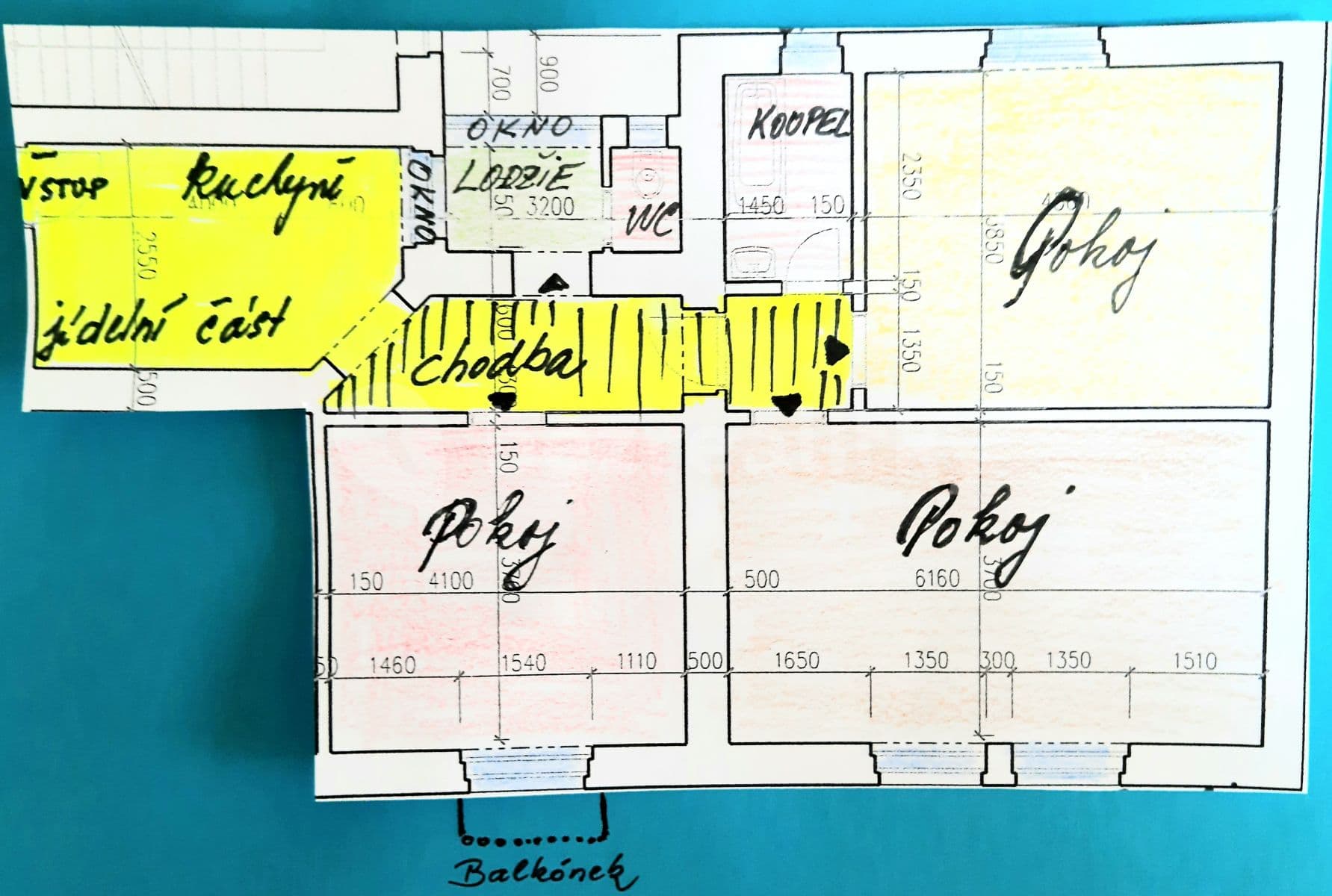 Prenájom bytu 3-izbový 90 m², Krásova, Praha, Praha Prenájom bytu 3-izbový 90 m², Krásova, Praha, Praha