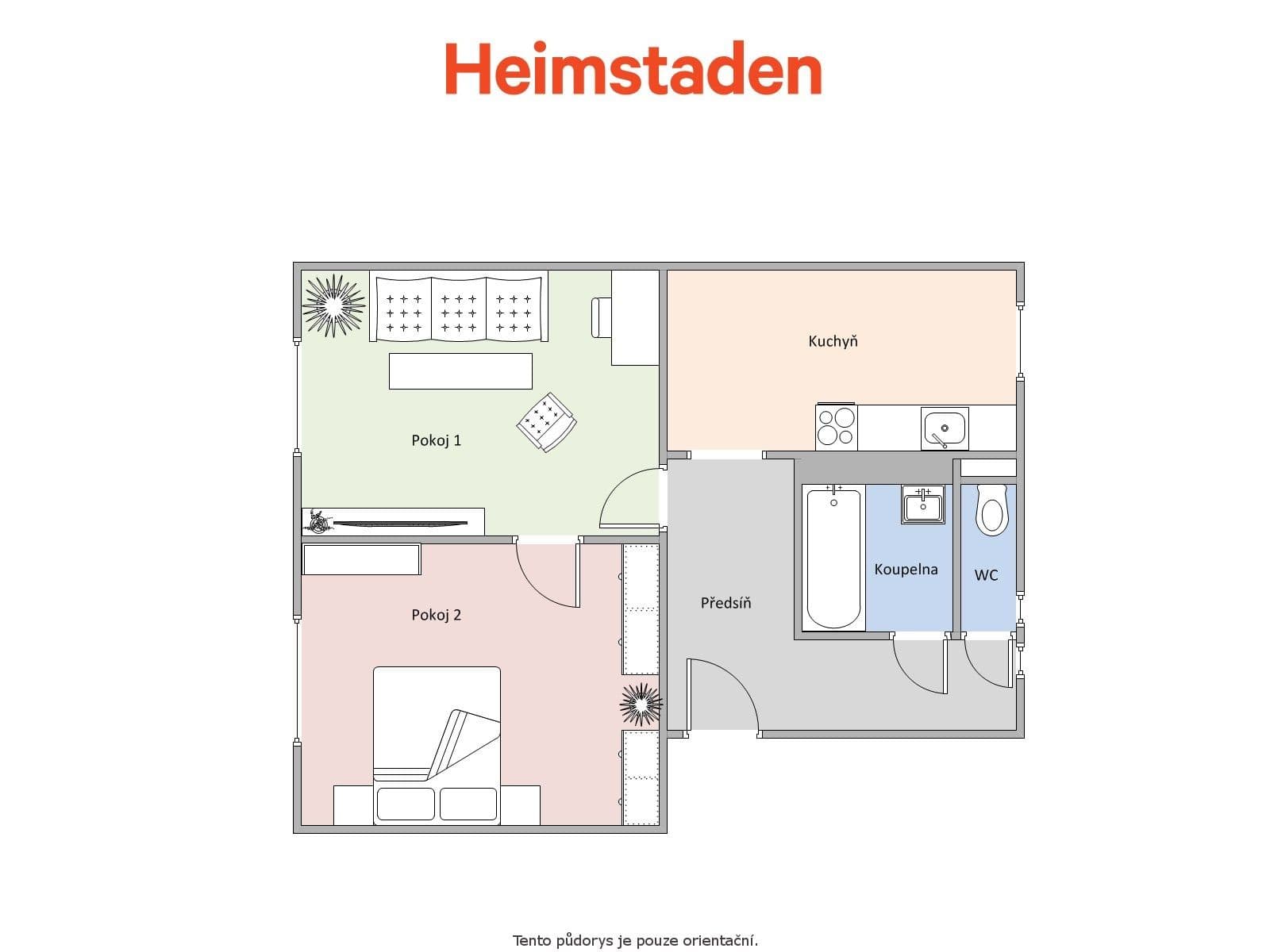 Prenájom bytu 2-izbový 54 m², tř. Osvobození, Karviná, Moravskoslezský kraj Prenájom bytu 2-izbový 54 m², tř. Osvobození, Karviná, Moravskoslezský kraj