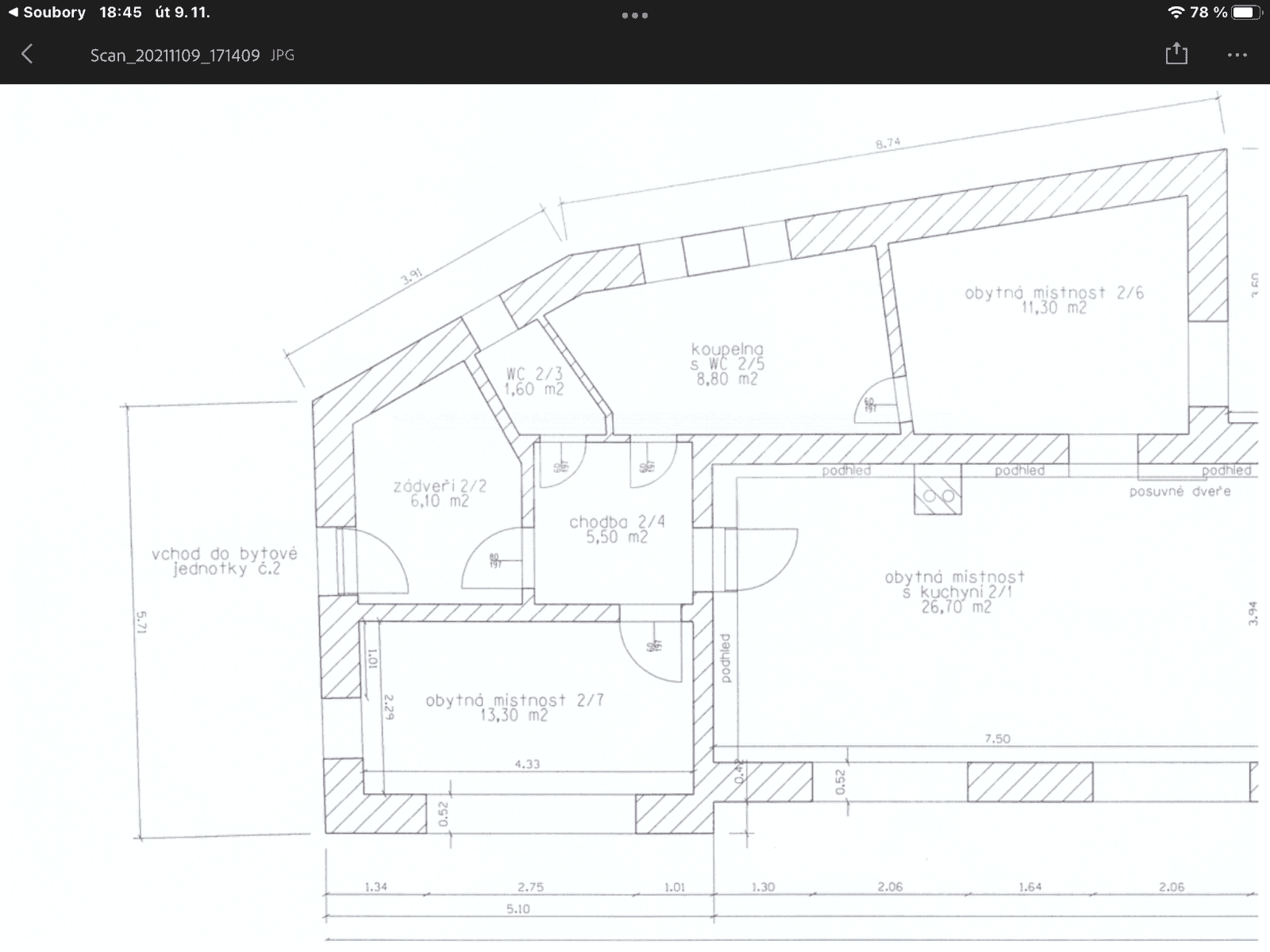 Prenájom bytu 3-izbový 80 m², Radlická, Praha, Praha Prenájom bytu 3-izbový 80 m², Radlická, Praha, Praha