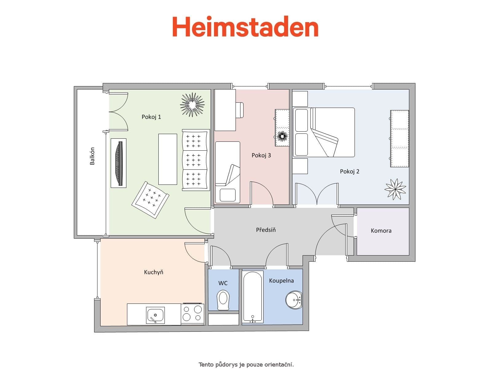 Prenájom bytu 3-izbový 69 m², Závodní, Karviná, Moravskoslezský kraj Prenájom bytu 3-izbový 69 m², Závodní, Karviná, Moravskoslezský kraj