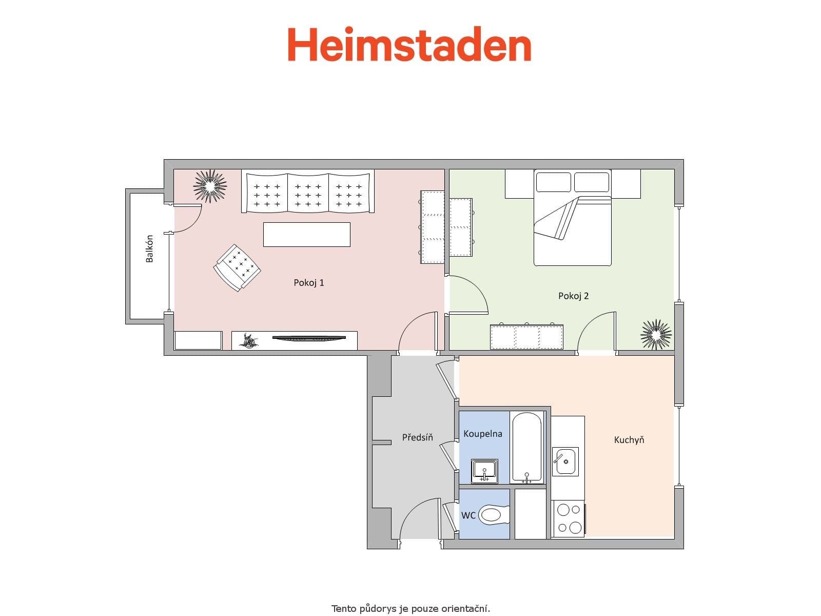 Prenájom bytu 2-izbový 52 m², Klidná, Havířov, Moravskoslezský kraj Prenájom bytu 2-izbový 52 m², Klidná, Havířov, Moravskoslezský kraj