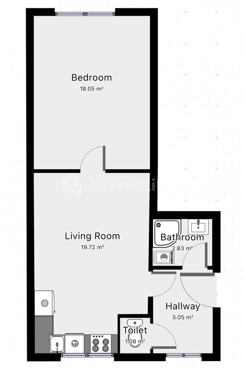 Prenájom bytu 2-izbový 47 m², Dvořákova, Plzeň, Plzeňský kraj Prenájom bytu 2-izbový 47 m², Dvořákova, Plzeň, Plzeňský kraj