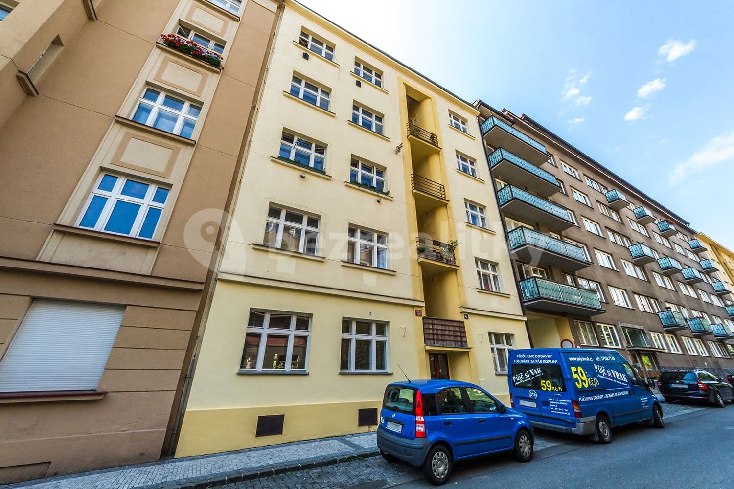 Prenájom bytu 1-izbový 25 m², Bulharská, Praha, Praha Prenájom bytu 1-izbový 25 m², Bulharská, Praha, Praha