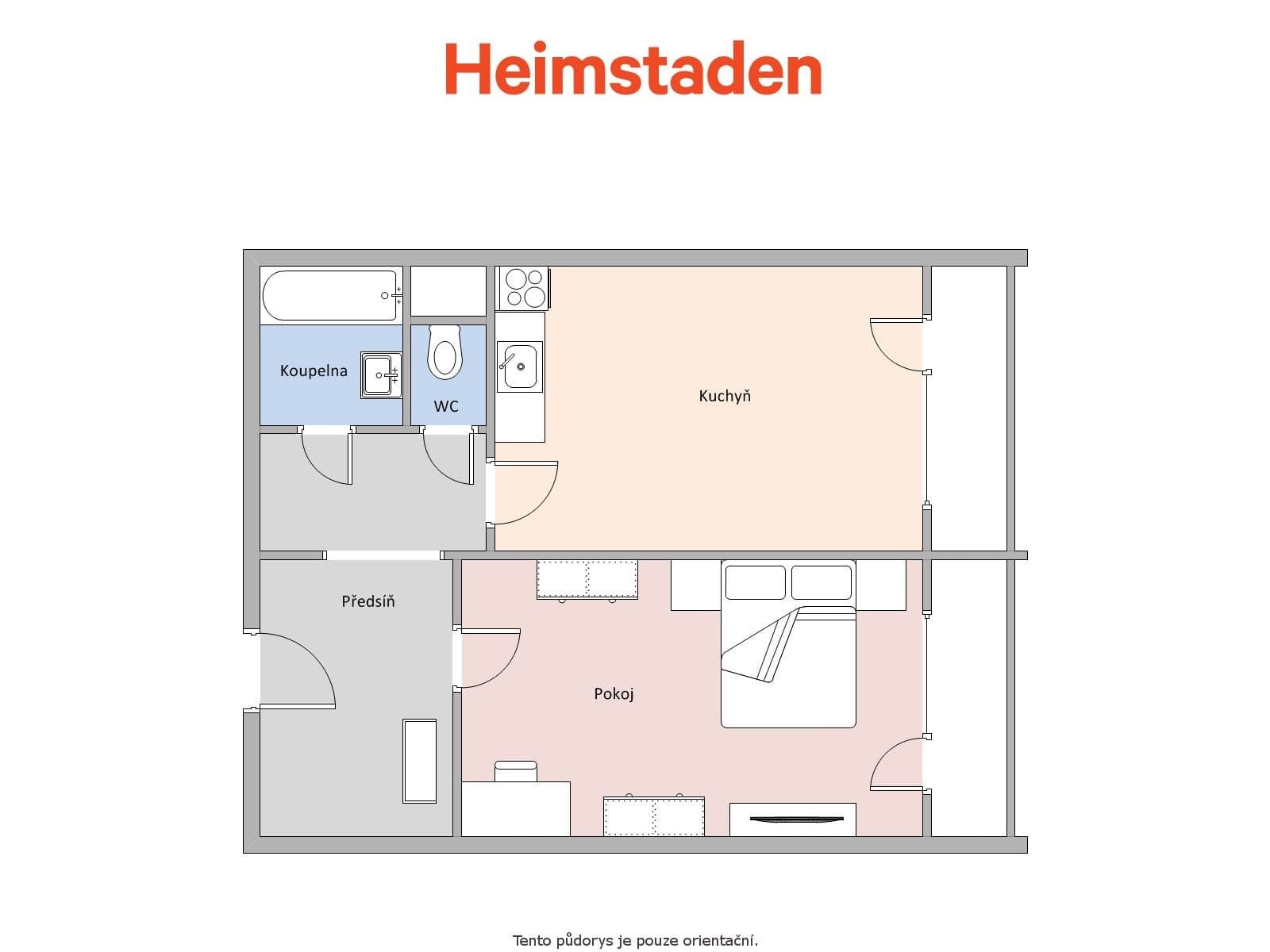 Prenájom bytu 2-izbový 50 m², Masarykova třída, Orlová, Moravskoslezský kraj Prenájom bytu 2-izbový 50 m², Masarykova třída, Orlová, Moravskoslezský kraj
