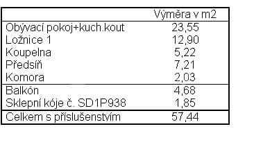 Prenájom bytu 2-izbový 57 m², U Hostavického potoka, Praha, Praha Prenájom bytu 2-izbový 57 m², U Hostavického potoka, Praha, Praha