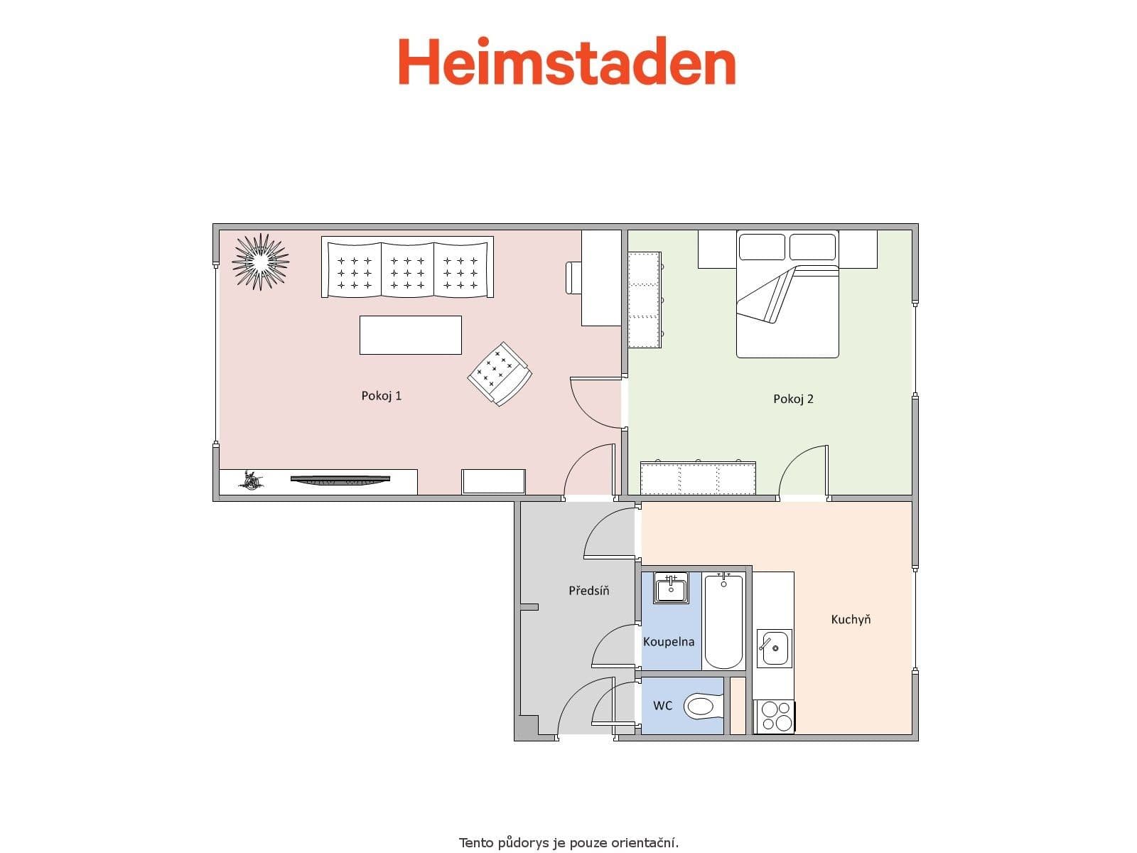 Prenájom bytu 2-izbový 52 m², Gustava Klimenta, Havířov, Moravskoslezský kraj Prenájom bytu 2-izbový 52 m², Gustava Klimenta, Havířov, Moravskoslezský kraj