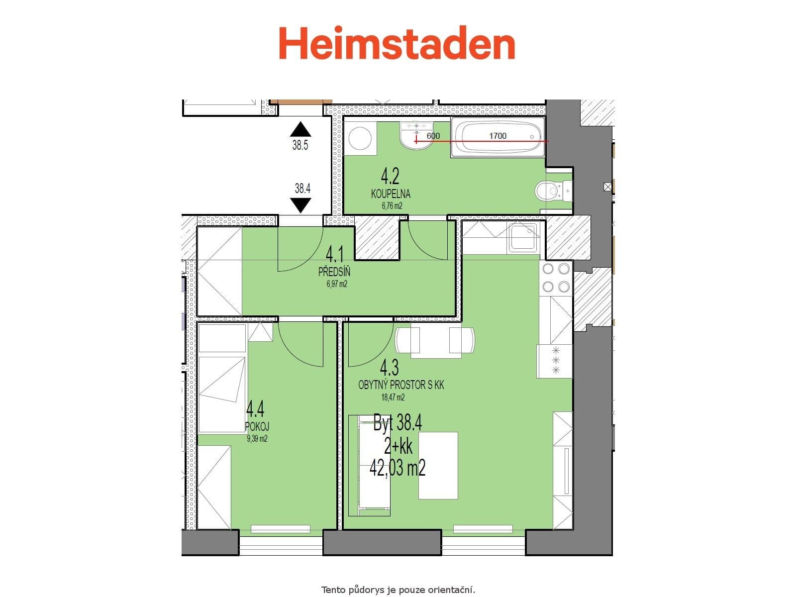 Prenájom bytu 2-izbový 39 m², Jana Švermy, Havířov, Moravskoslezský kraj Prenájom bytu 2-izbový 39 m², Jana Švermy, Havířov, Moravskoslezský kraj