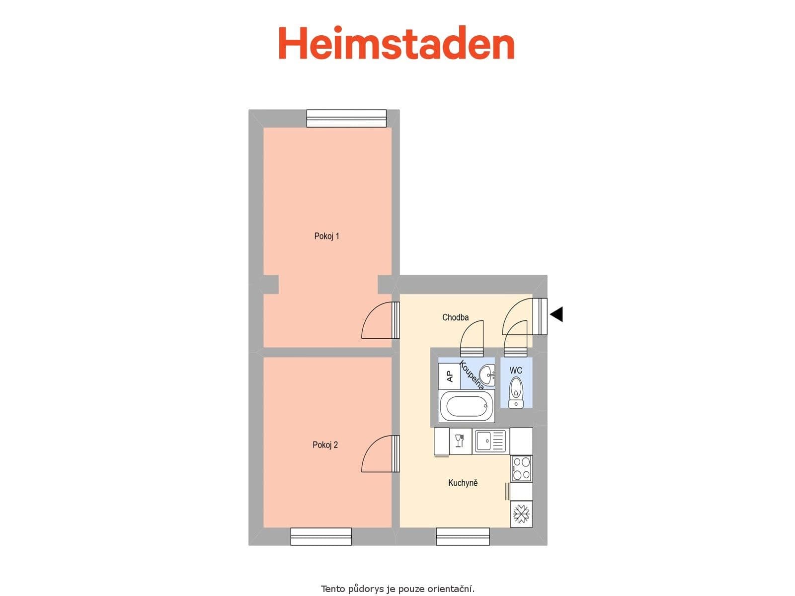 Prenájom bytu 2-izbový 49 m², Krasnoarmejců, Ostrava, Moravskoslezský kraj Prenájom bytu 2-izbový 49 m², Krasnoarmejců, Ostrava, Moravskoslezský kraj