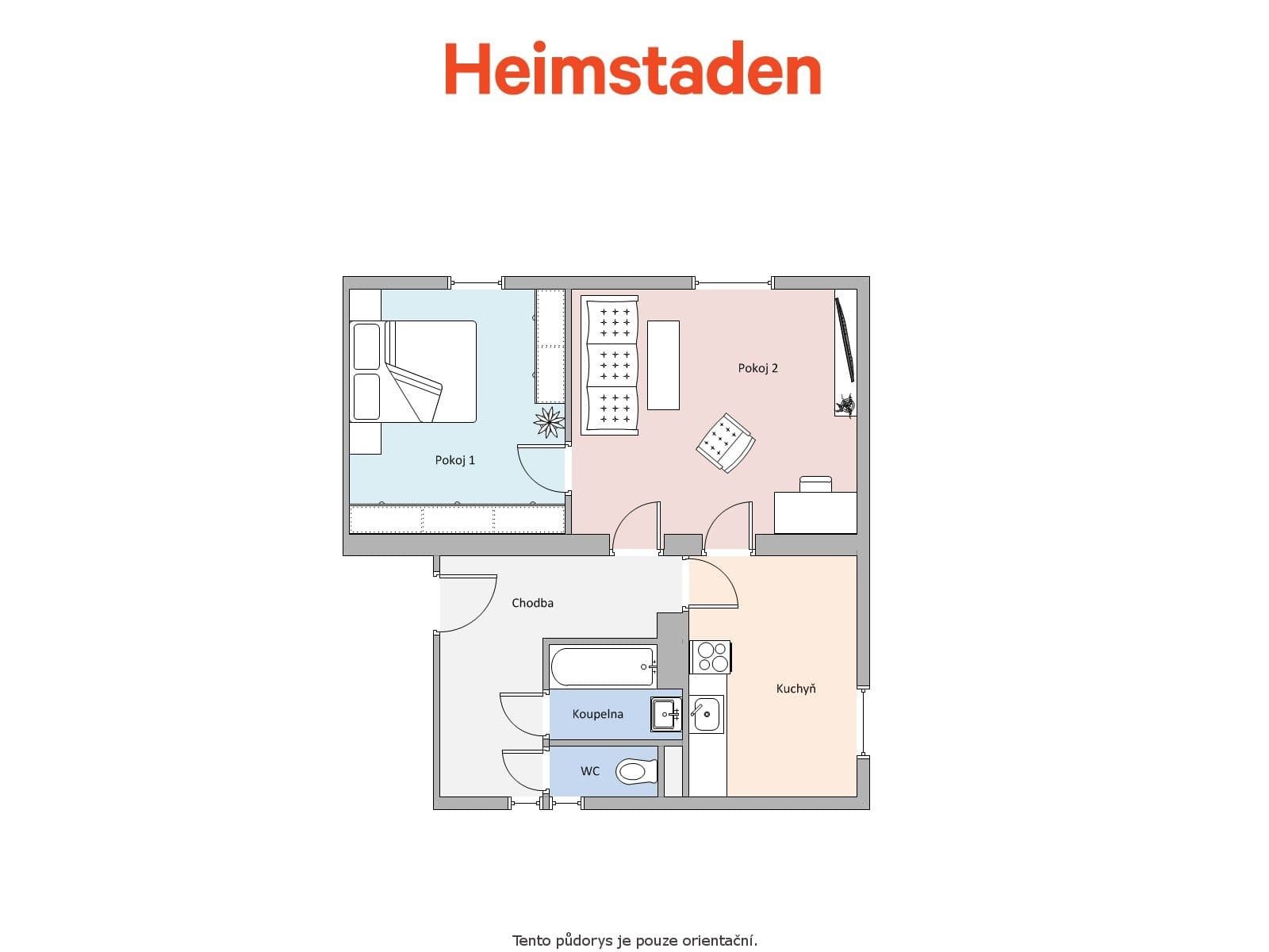 Prenájom bytu 2-izbový 53 m², Svornosti, Havířov, Moravskoslezský kraj Prenájom bytu 2-izbový 53 m², Svornosti, Havířov, Moravskoslezský kraj