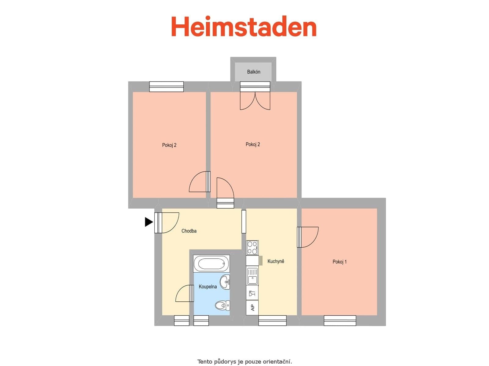 Prenájom bytu 3-izbový 82 m², Na Nábřeží, Havířov, Moravskoslezský kraj Prenájom bytu 3-izbový 82 m², Na Nábřeží, Havířov, Moravskoslezský kraj