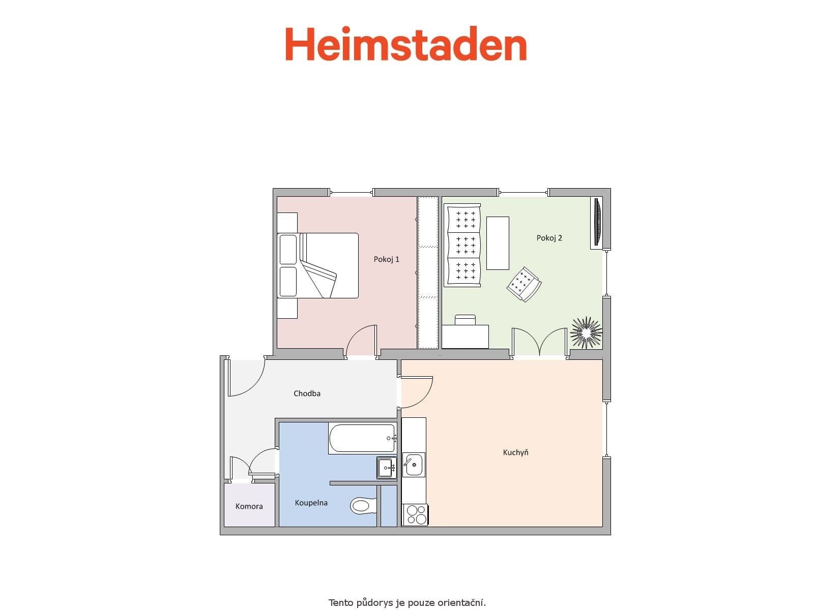 Prenájom bytu 3-izbový 60 m², Vančurova, Havířov, Moravskoslezský kraj Prenájom bytu 3-izbový 60 m², Vančurova, Havířov, Moravskoslezský kraj