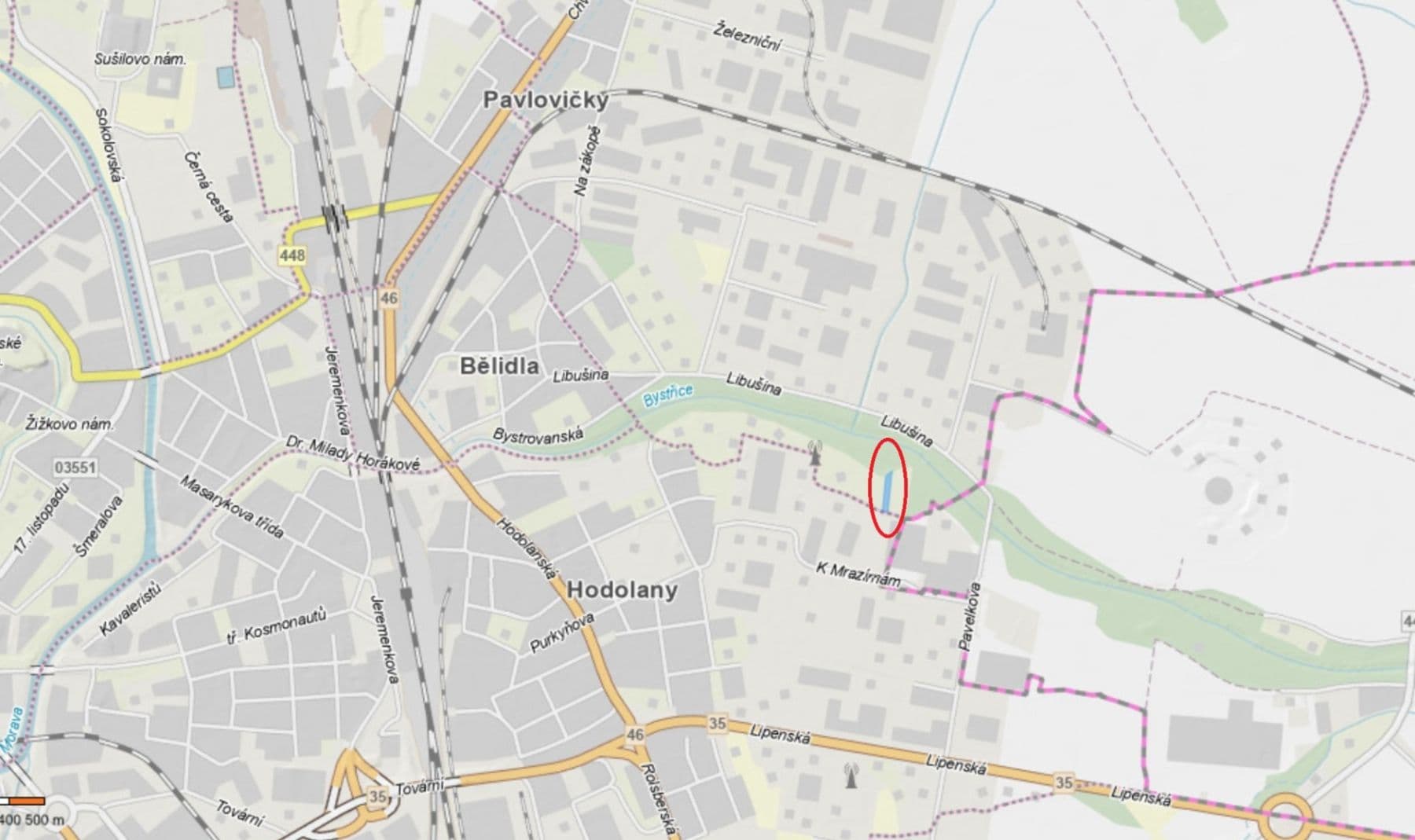 Predaj pozemku 1.706 m², Olomouc, Olomoucký kraj Predaj pozemku 1.706 m², Olomouc, Olomoucký kraj