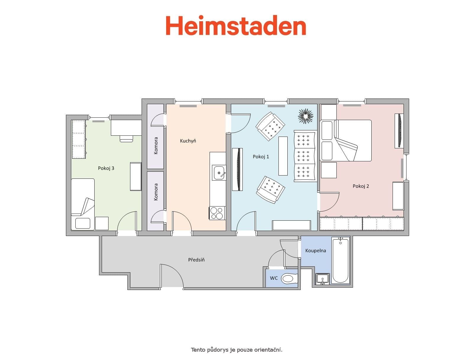 Prenájom bytu 3-izbový 80 m², Jana Wericha, Havířov, Moravskoslezský kraj Prenájom bytu 3-izbový 80 m², Jana Wericha, Havířov, Moravskoslezský kraj