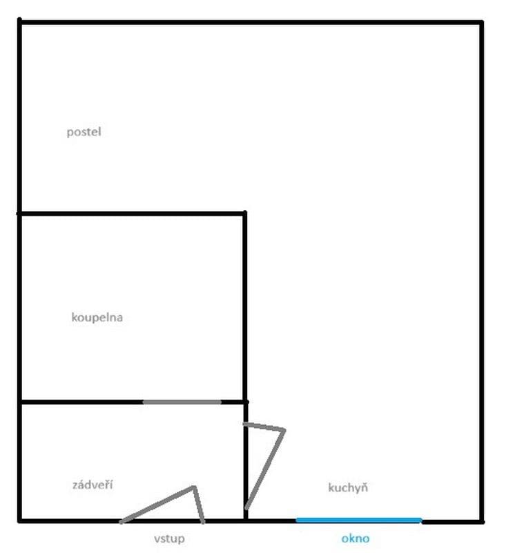 Prenájom bytu Garsoniéra 32 m², Lošetická, Praha, Praha Prenájom bytu Garsoniéra 32 m², Lošetická, Praha, Praha