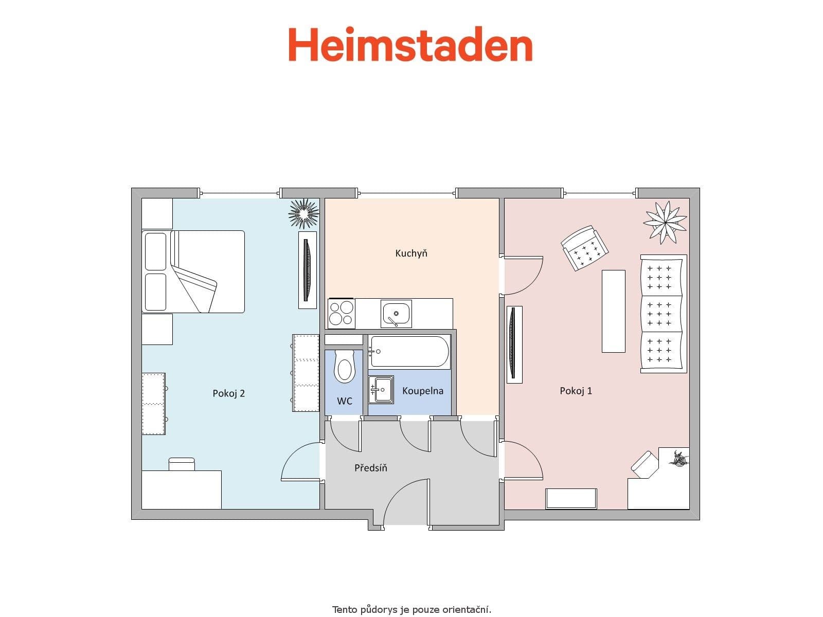 Prenájom bytu 2-izbový 52 m², Národní třída, Havířov, Moravskoslezský kraj Prenájom bytu 2-izbový 52 m², Národní třída, Havířov, Moravskoslezský kraj