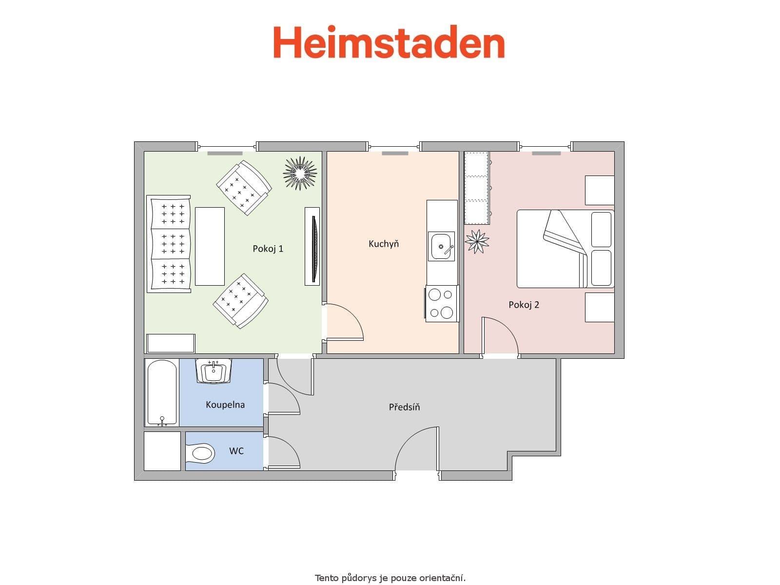 Prenájom bytu 2-izbový 47 m², U Svobodáren, Karviná, Moravskoslezský kraj Prenájom bytu 2-izbový 47 m², U Svobodáren, Karviná, Moravskoslezský kraj