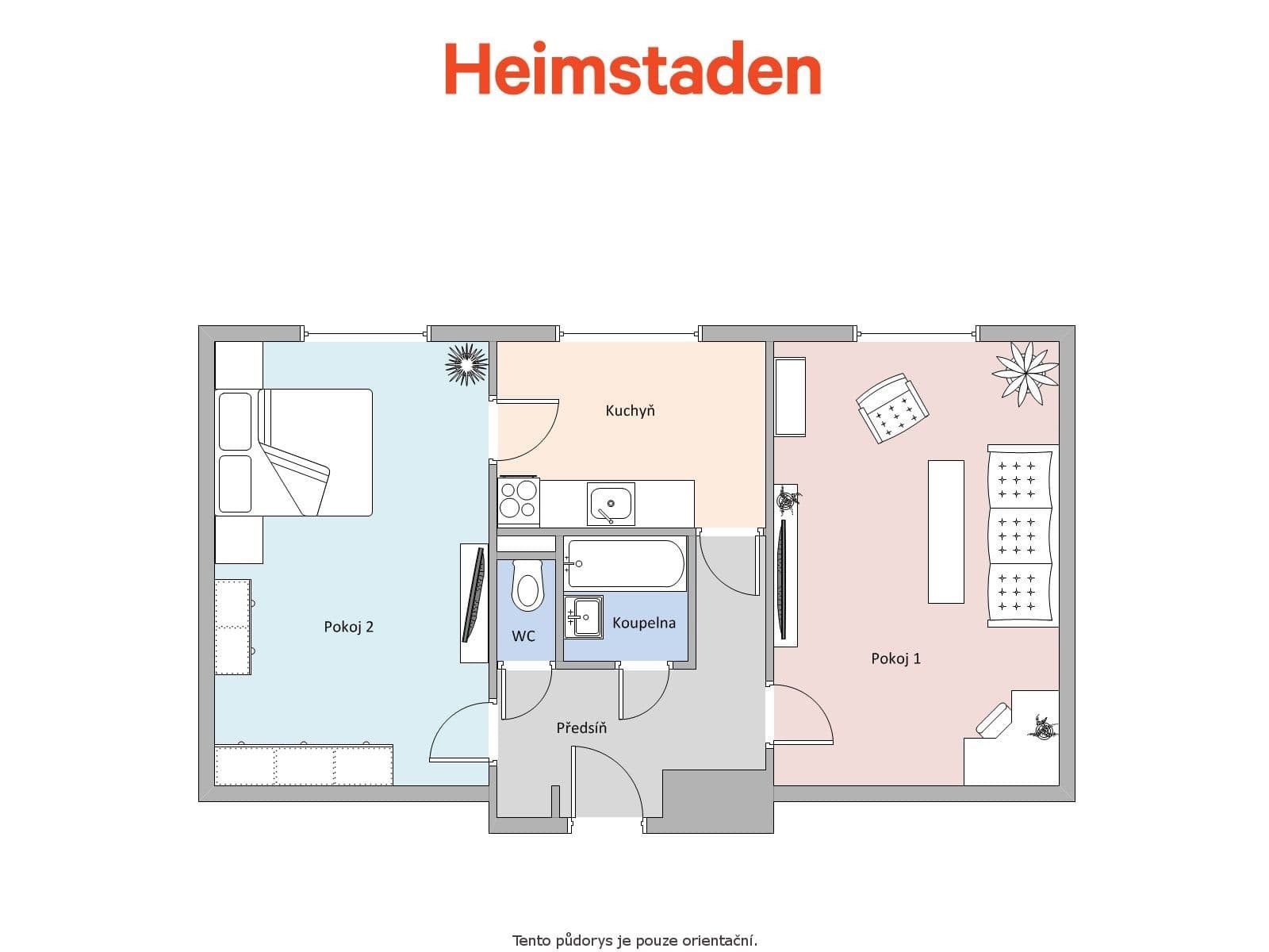 Prenájom bytu 2-izbový 47 m², Ostrovského, Havířov, Moravskoslezský kraj Prenájom bytu 2-izbový 47 m², Ostrovského, Havířov, Moravskoslezský kraj