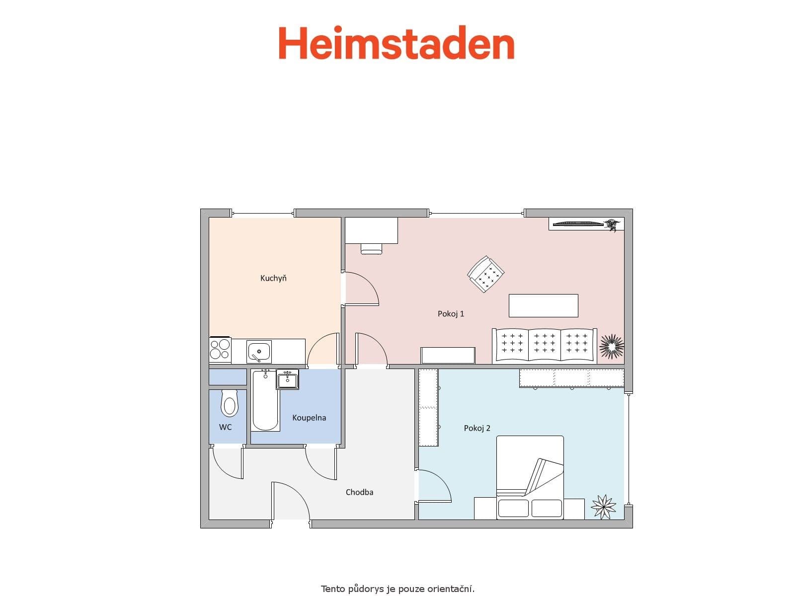 Prenájom bytu 2-izbový 60 m², Marie Majerové, Frýdek-Místek, Moravskoslezský kraj Prenájom bytu 2-izbový 60 m², Marie Majerové, Frýdek-Místek, Moravskoslezský kraj