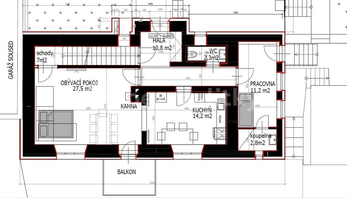 Prenájom domu 224 m², pozemek 572 m², Dolejší, Kosoř, Středočeský kraj Prenájom domu 224 m², pozemek 572 m², Dolejší, Kosoř, Středočeský kraj