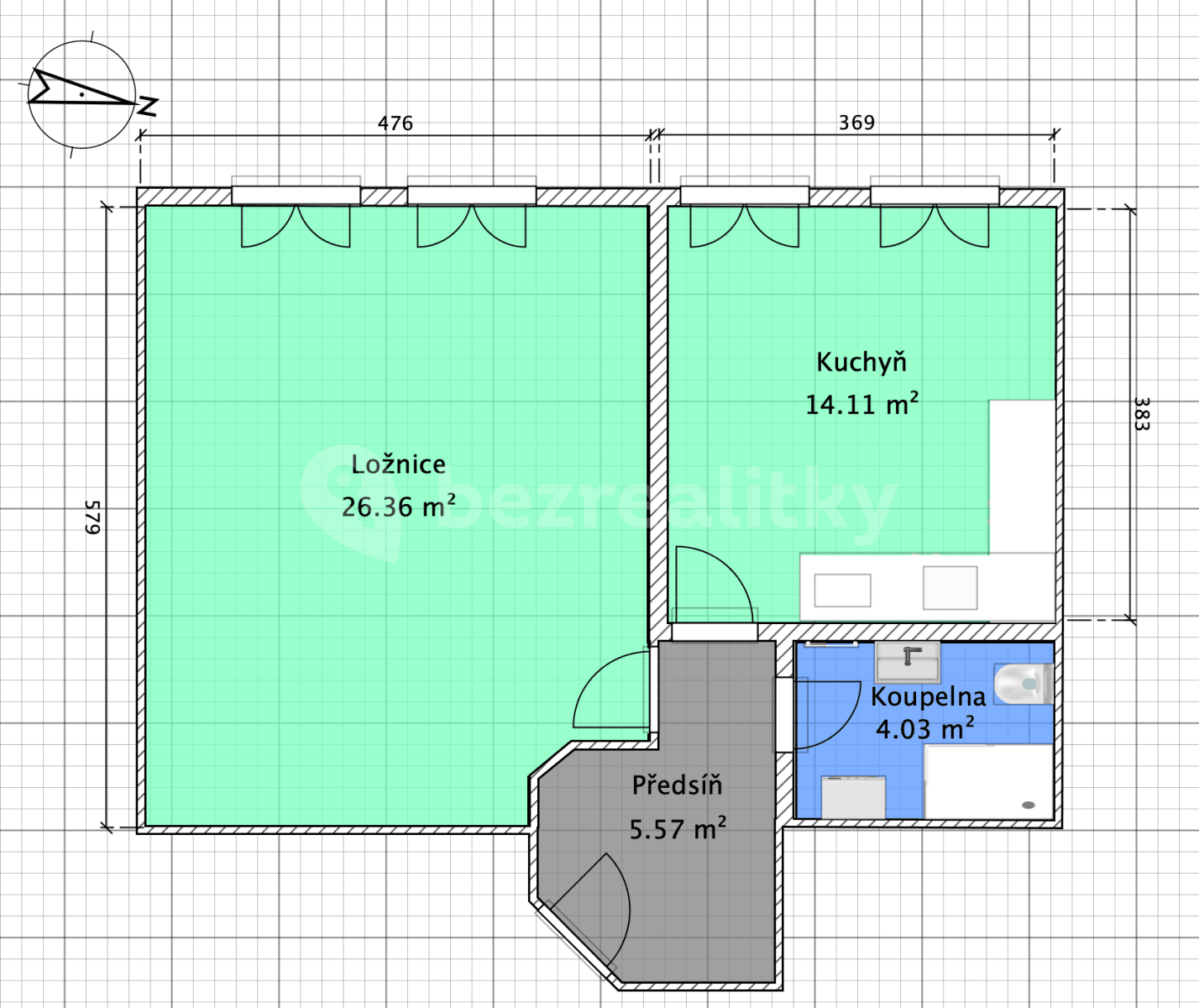 Prenájom bytu 2-izbový 50 m², Vlhká, Brno, Jihomoravský kraj Prenájom bytu 2-izbový 50 m², Vlhká, Brno, Jihomoravský kraj