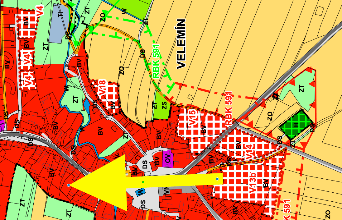 Predaj pozemku 800 m², Velemín, Ústecký kraj Predaj pozemku 800 m², Velemín, Ústecký kraj