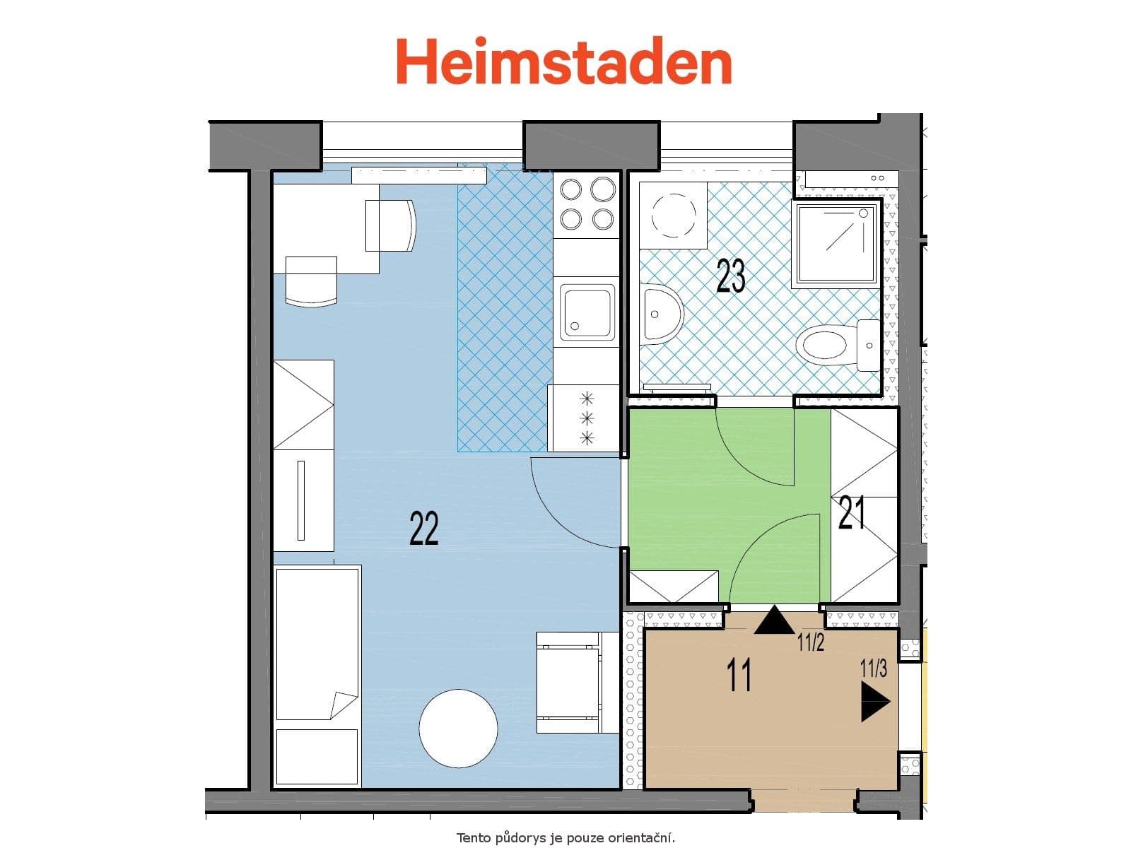 Prenájom bytu 1-izbový 24 m², Dr. Glazera, Horní Suchá, Moravskoslezský kraj Prenájom bytu 1-izbový 24 m², Dr. Glazera, Horní Suchá, Moravskoslezský kraj
