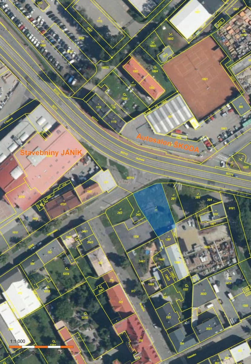 Prenájom pozemku 776 m², Dobrovského, Ostrava, Moravskoslezský kraj Prenájom pozemku 776 m², Dobrovského, Ostrava, Moravskoslezský kraj