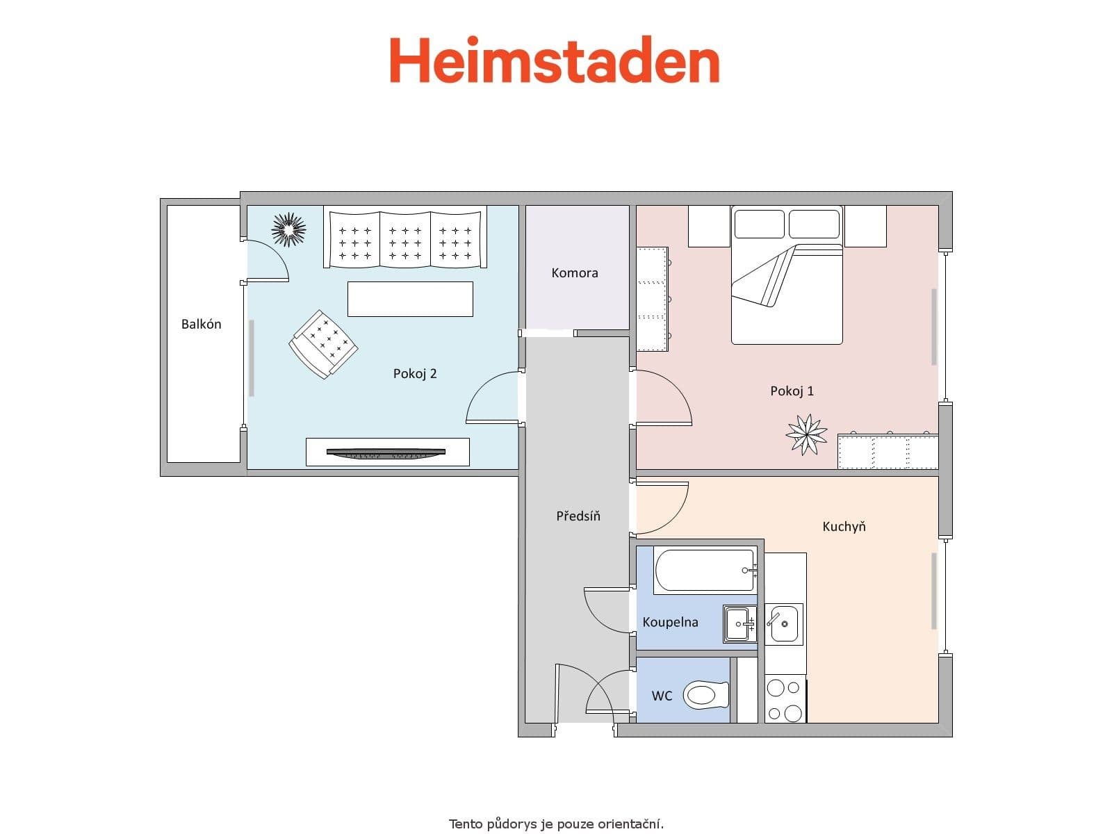 Prenájom bytu 2-izbový 57 m², Prameny, Karviná, Moravskoslezský kraj Prenájom bytu 2-izbový 57 m², Prameny, Karviná, Moravskoslezský kraj