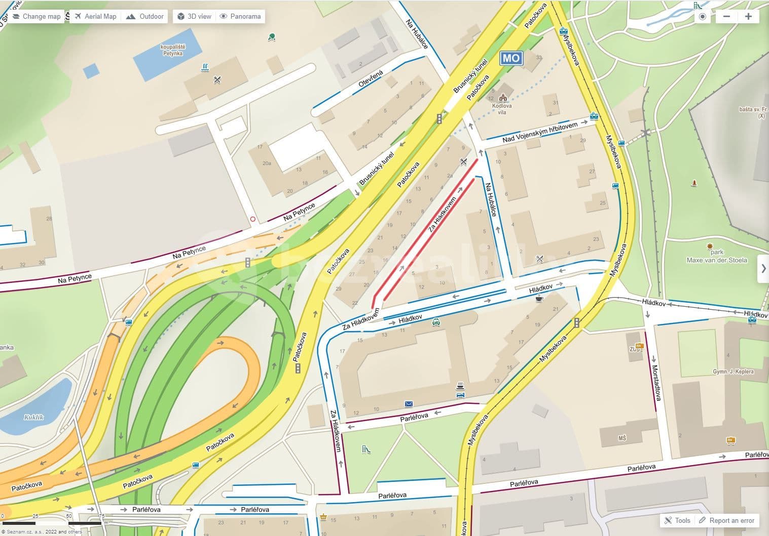 Prenájom nebytového priestoru 45 m², Za Hládkovem, Praha, Praha Prenájom nebytového priestoru 45 m², Za Hládkovem, Praha, Praha