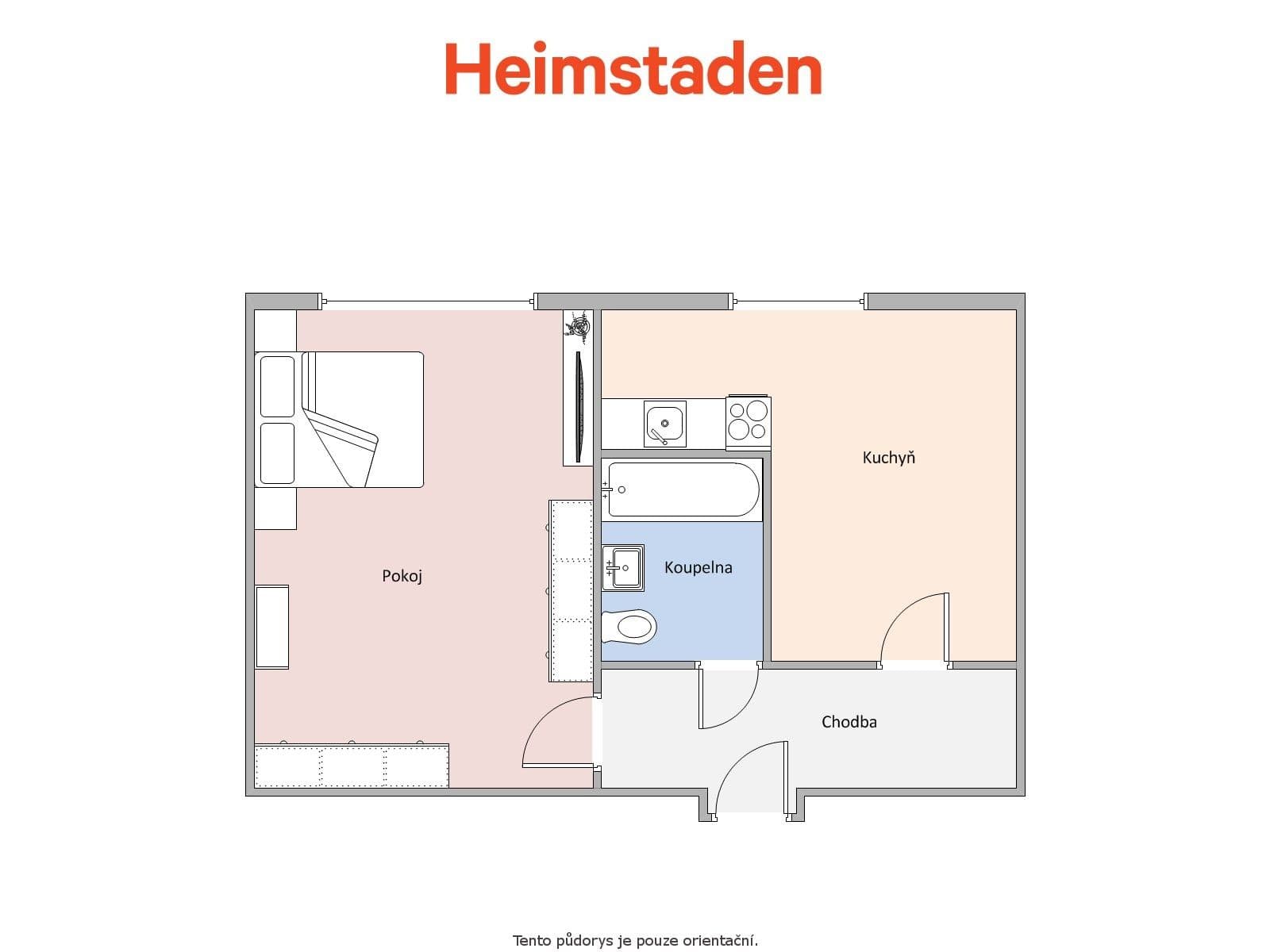 Prenájom bytu 1-izbový 29 m², Hornická, Orlová, Moravskoslezský kraj Prenájom bytu 1-izbový 29 m², Hornická, Orlová, Moravskoslezský kraj