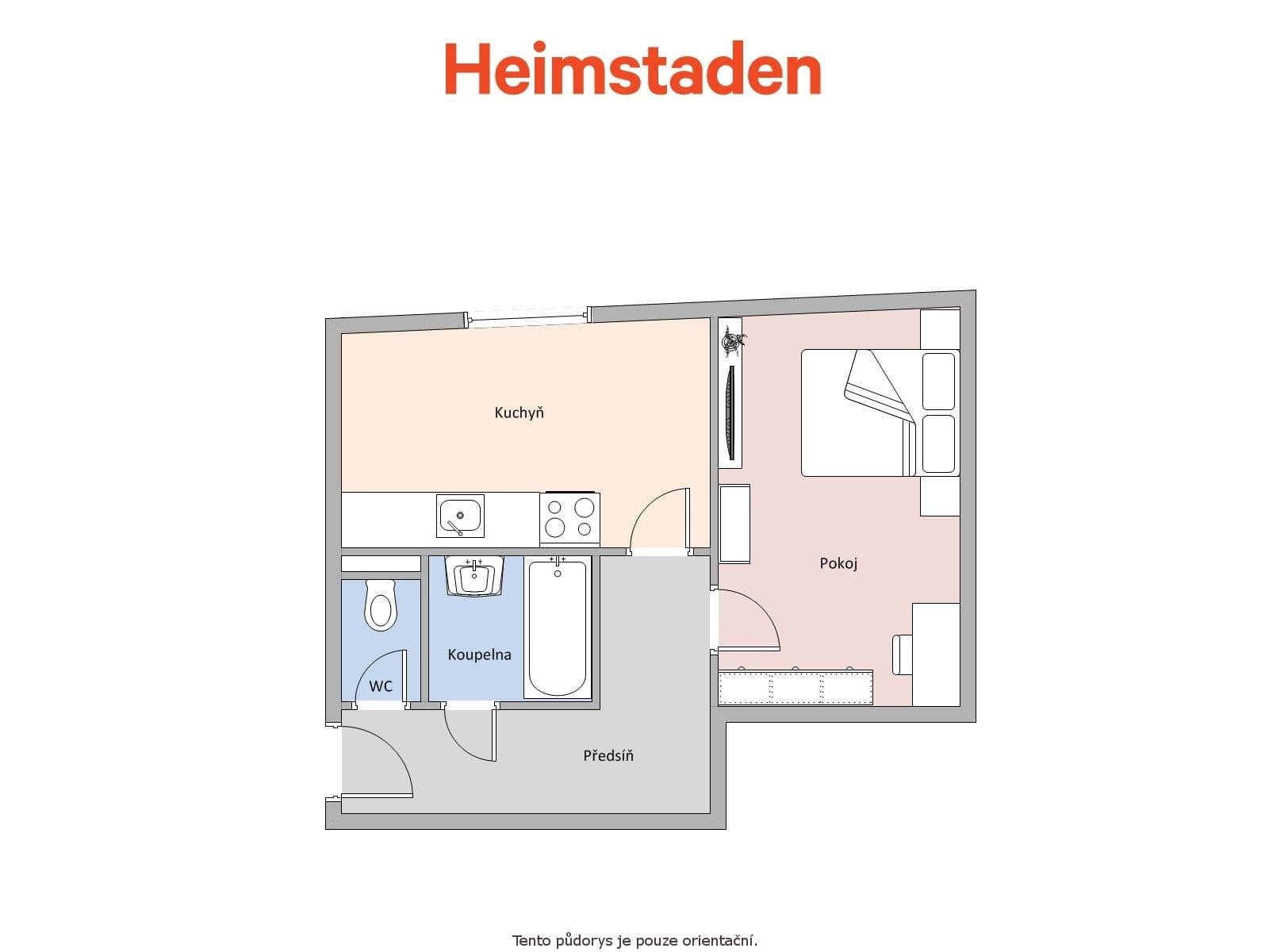 Prenájom bytu 1-izbový 33 m², Einsteinova, Karviná, Moravskoslezský kraj Prenájom bytu 1-izbový 33 m², Einsteinova, Karviná, Moravskoslezský kraj