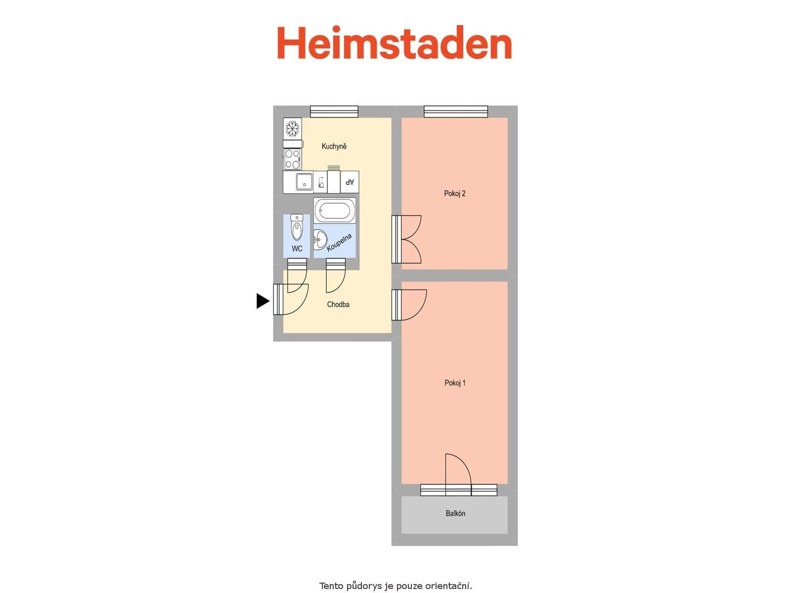 Prenájom bytu 2-izbový 53 m², Mánesova, Havířov, Moravskoslezský kraj Prenájom bytu 2-izbový 53 m², Mánesova, Havířov, Moravskoslezský kraj
