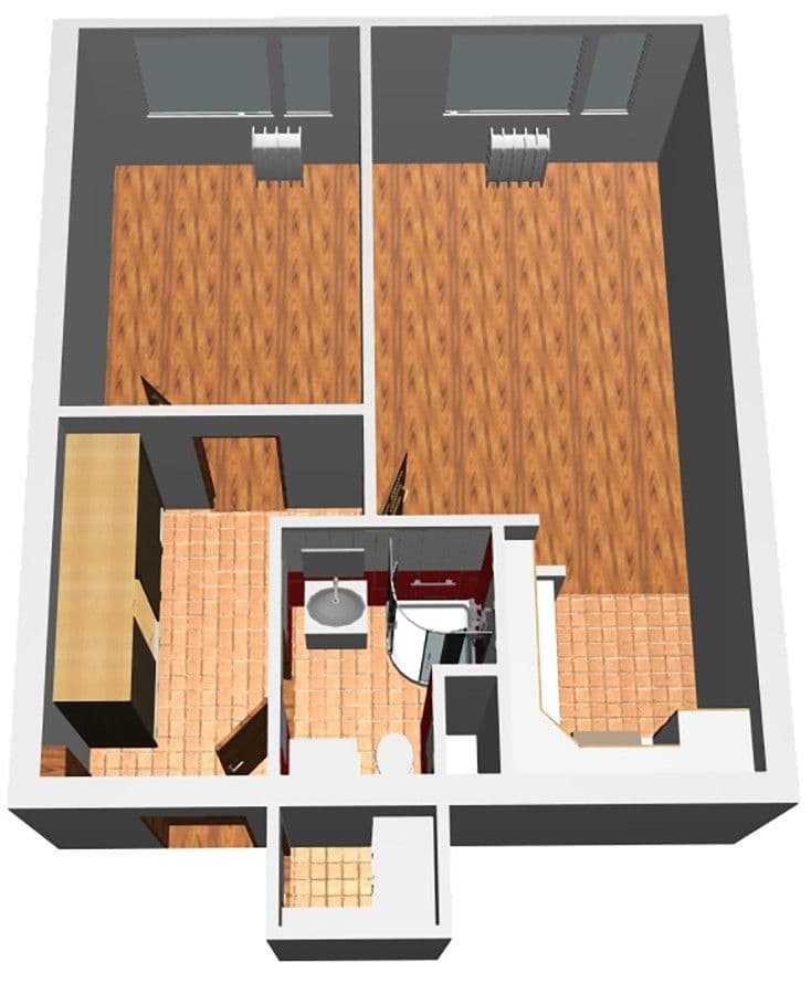Prenájom bytu 2-izbový 41 m², U Hvězdy, Kladno, Středočeský kraj Prenájom bytu 2-izbový 41 m², U Hvězdy, Kladno, Středočeský kraj