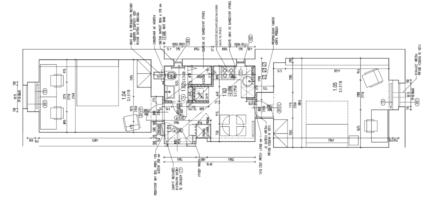 Prenájom bytu 2-izbový 50 m², Lumírova, Praha, Praha Prenájom bytu 2-izbový 50 m², Lumírova, Praha, Praha