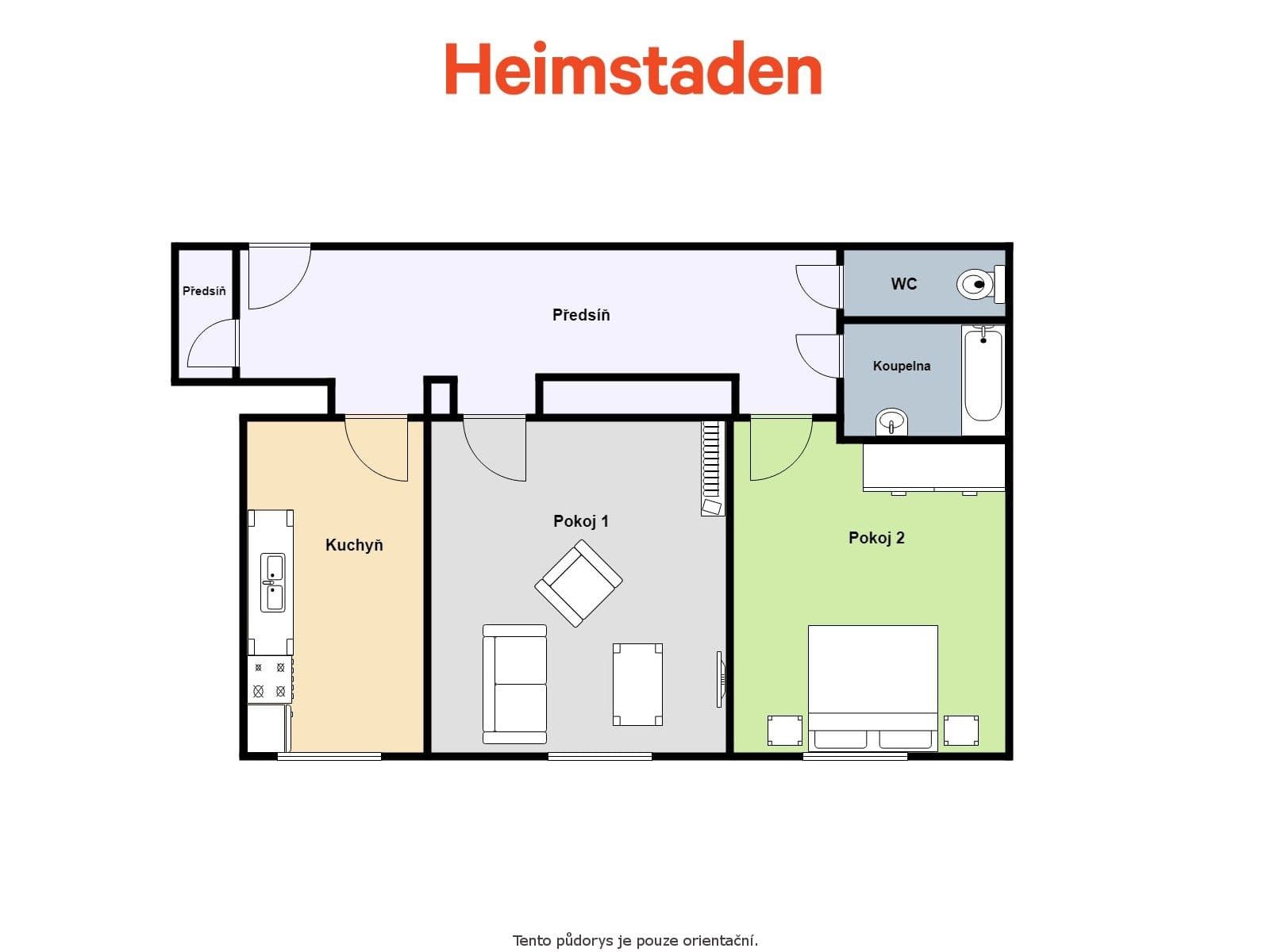 Prenájom bytu 2-izbový 53 m², Jana Wericha, Havířov, Moravskoslezský kraj Prenájom bytu 2-izbový 53 m², Jana Wericha, Havířov, Moravskoslezský kraj