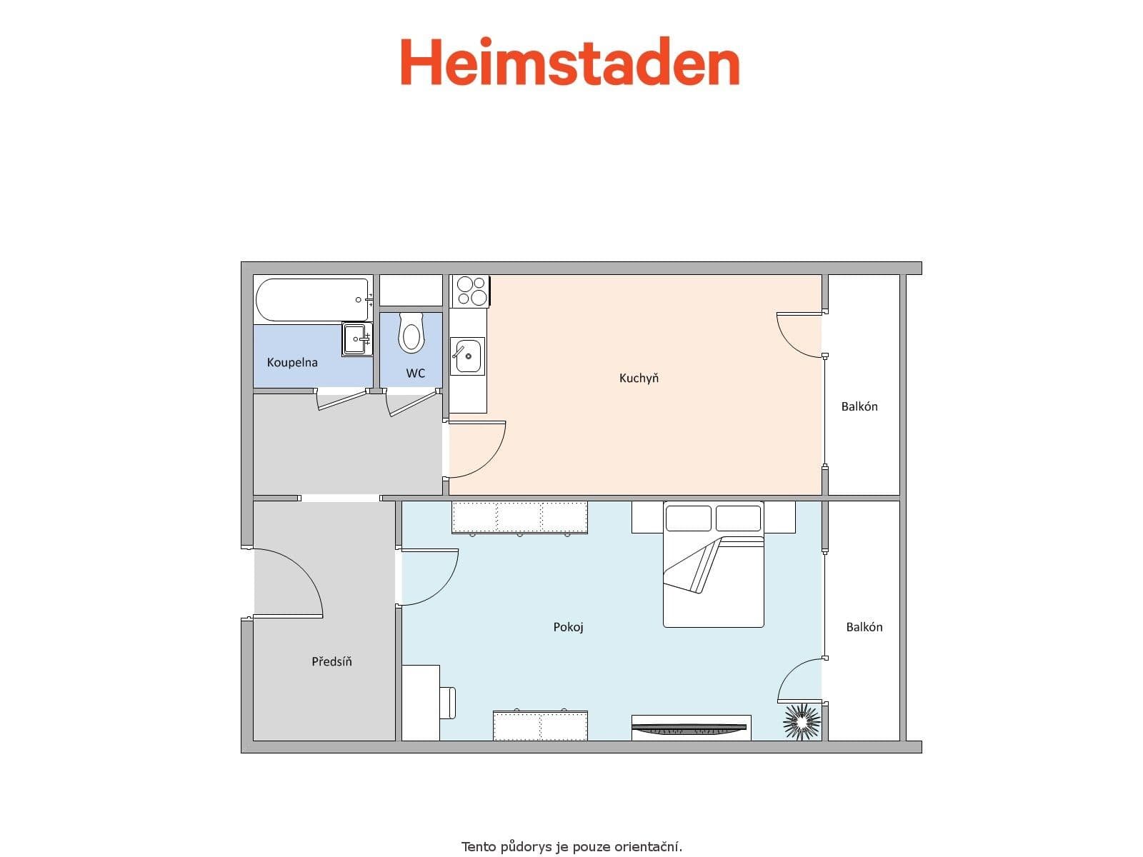 Prenájom bytu 2-izbový 47 m², Masarykova třída, Orlová, Moravskoslezský kraj Prenájom bytu 2-izbový 47 m², Masarykova třída, Orlová, Moravskoslezský kraj
