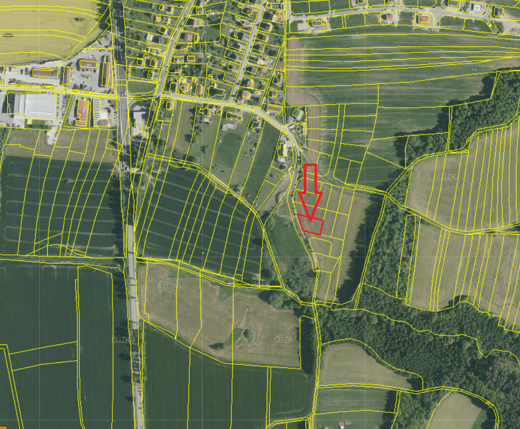 Predaj pozemku 1.003 m², Velešín, Jihočeský kraj Predaj pozemku 1.003 m², Velešín, Jihočeský kraj