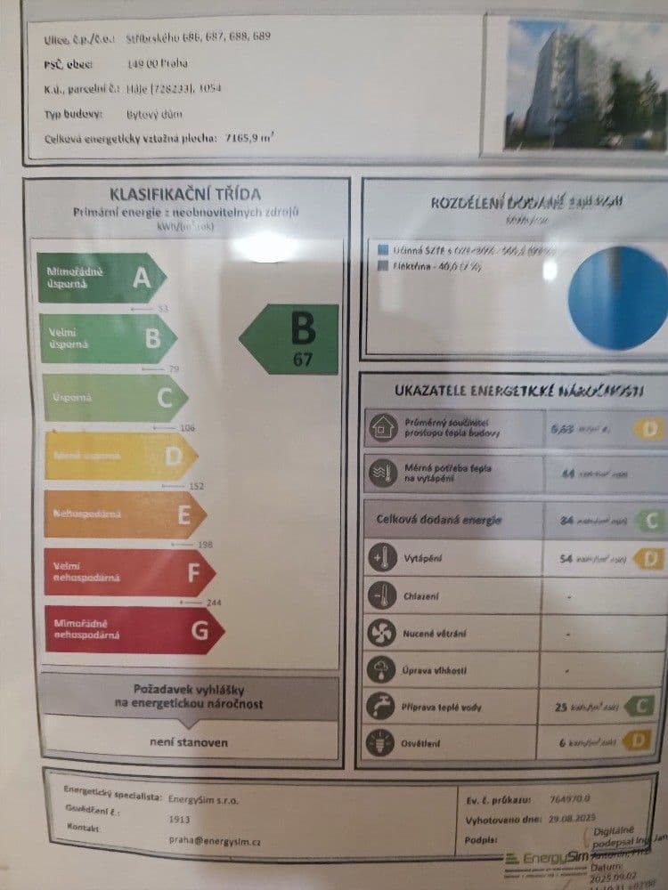 Predaj bytu 2-izbový 49 m², Stříbrského, Praha, Praha Predaj bytu 2-izbový 49 m², Stříbrského, Praha, Praha