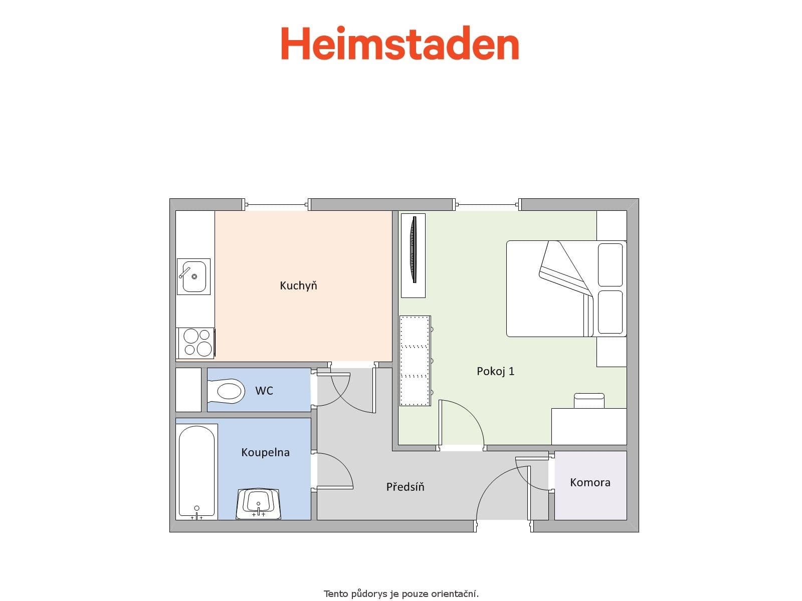 Prenájom bytu 1-izbový 37 m², Ke Studánce, Orlová, Moravskoslezský kraj Prenájom bytu 1-izbový 37 m², Ke Studánce, Orlová, Moravskoslezský kraj